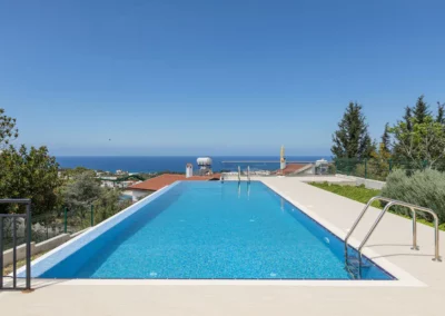 North Cyprus holiday rental with infinity pool.